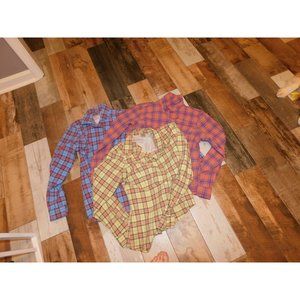 Duluth Trading Co Womens DuluthFlex Sidewinder Long Sleeve Shirts (3) Medium